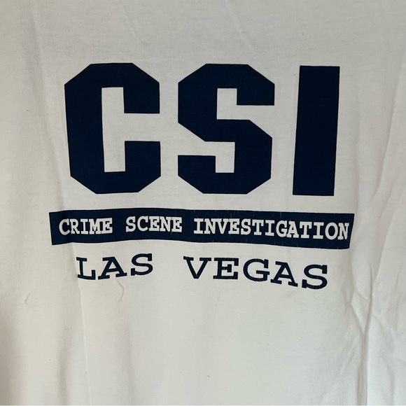 CSI Crime Scene Investigation Las Vegas Tee -2XL - Picture 4 of 7